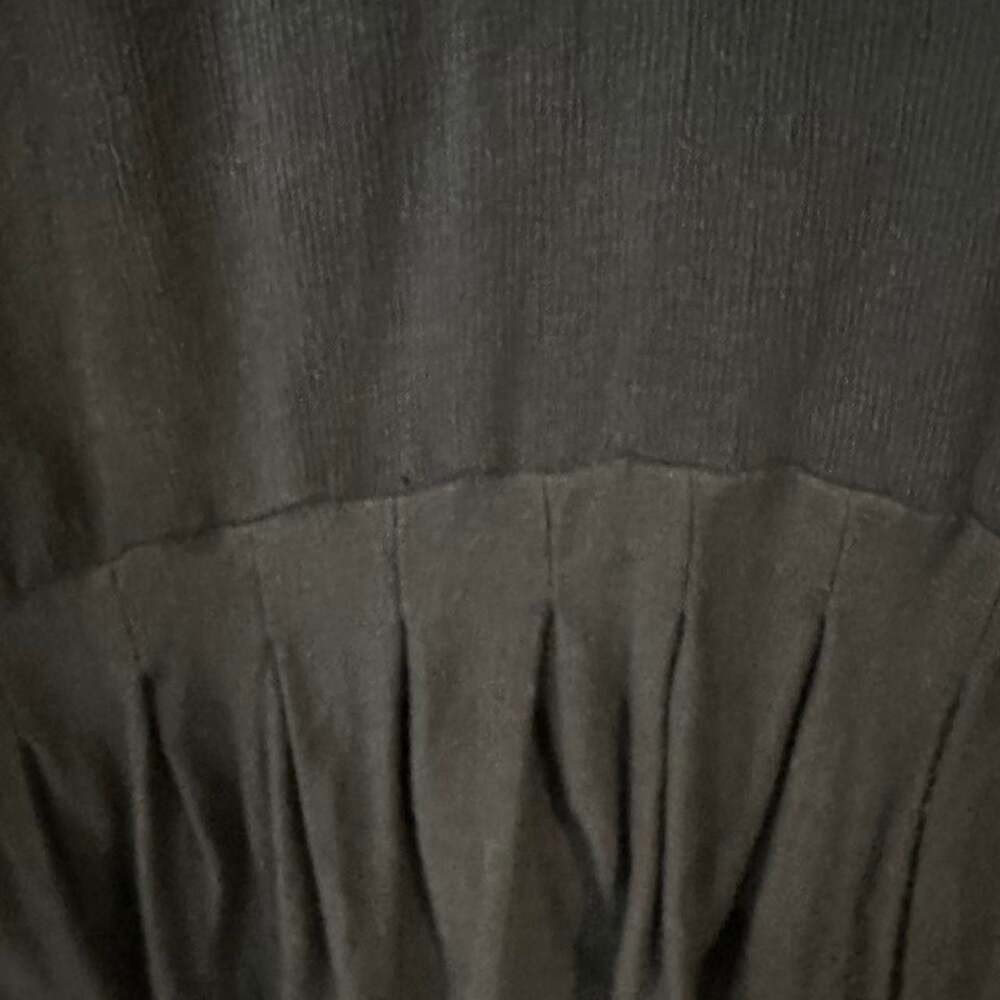 Free People Waffle Knit Henley Peasant Tunic - Picture 6 of 8